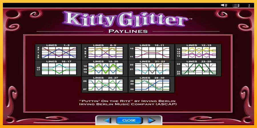 Kitty Glitter machine à sous pour de largent, image 7