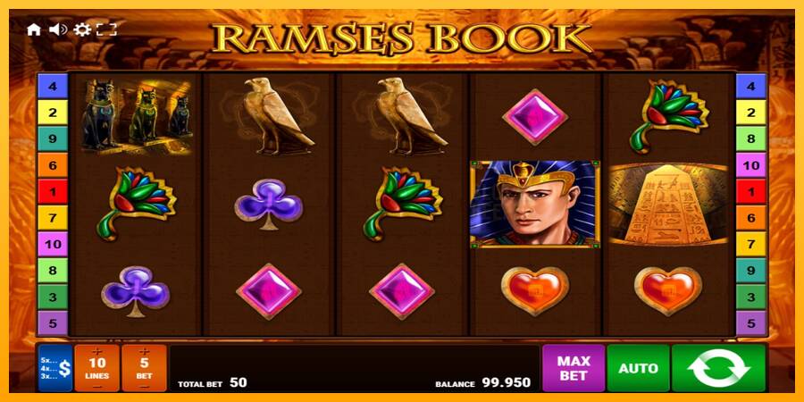 Ramses Book machine à sous pour de largent, image 1