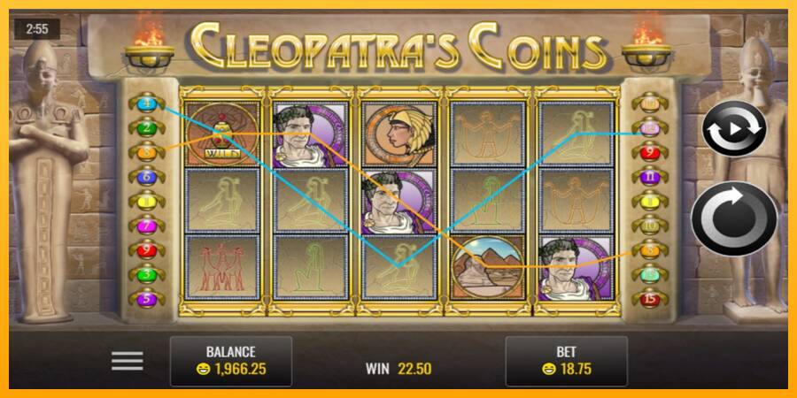 Cleopatra’s Coins machine à sous pour de largent, image 2