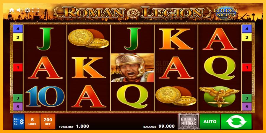 Roman Legion Golden Nights machine à sous pour de largent, image 1