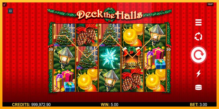 Deck The Halls machine à sous pour de largent, image 2