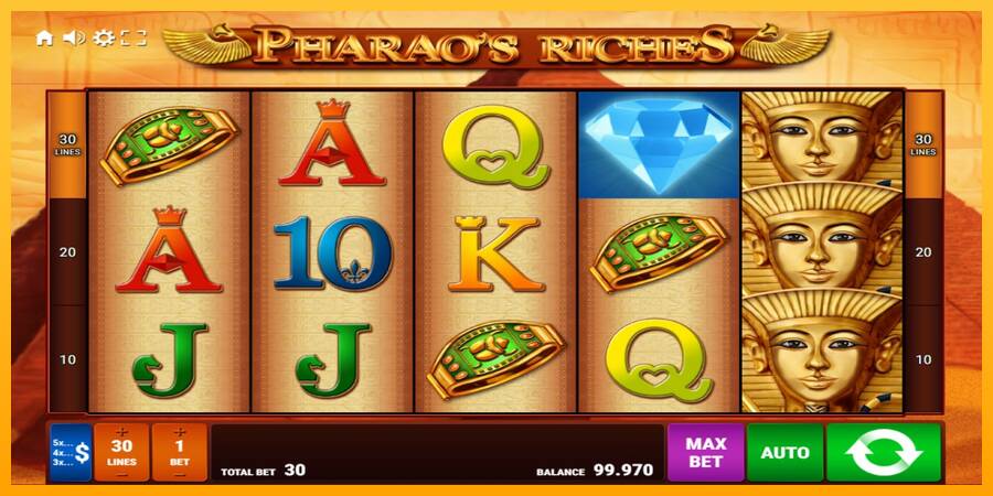 Pharaos Riches machine à sous pour de largent, image 1