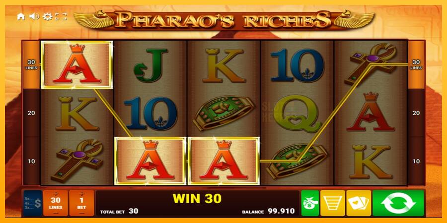 Pharaos Riches machine à sous pour de largent, image 2