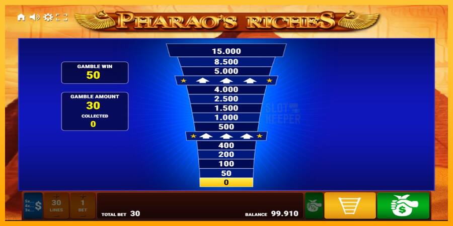 Pharaos Riches machine à sous pour de largent, image 3