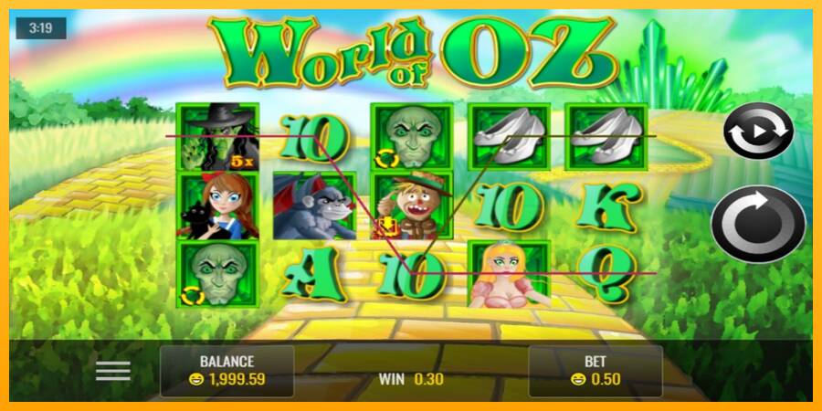 World of Oz machine à sous pour de largent, image 2