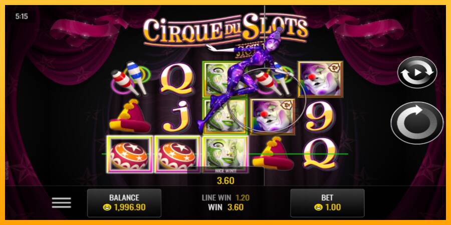 Cirque du Slots machine à sous pour de largent, image 2