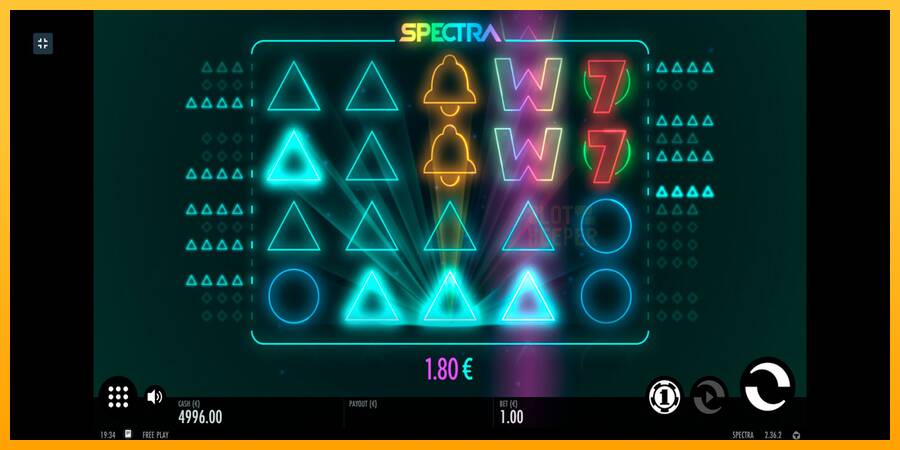 Spectra machine à sous pour de largent, image 4