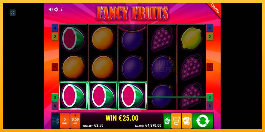 Fancy Fruits machine à sous pour de largent, image 3