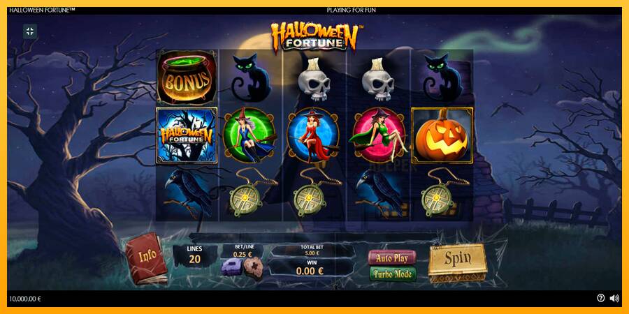 Halloween Fortune machine à sous pour de largent, image 1