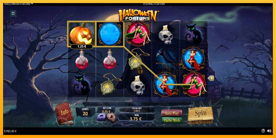 Halloween Fortune machine à sous pour de largent, image 3