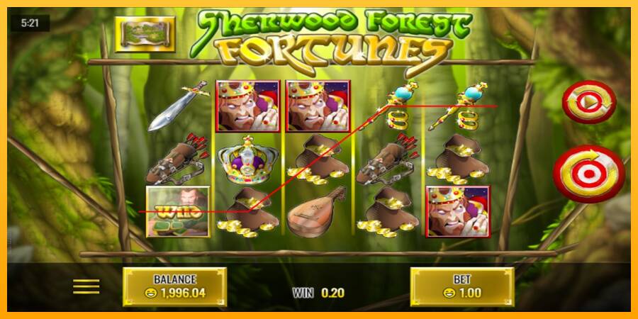 Sherwood Forest Fortunes machine à sous pour de largent, image 2