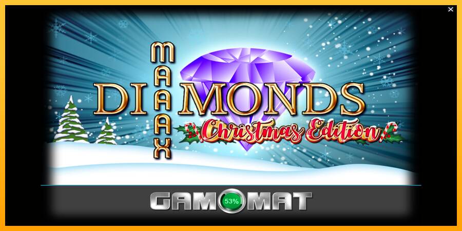 Maaax Diamonds Christmas Edition machine à sous pour de largent, image 1