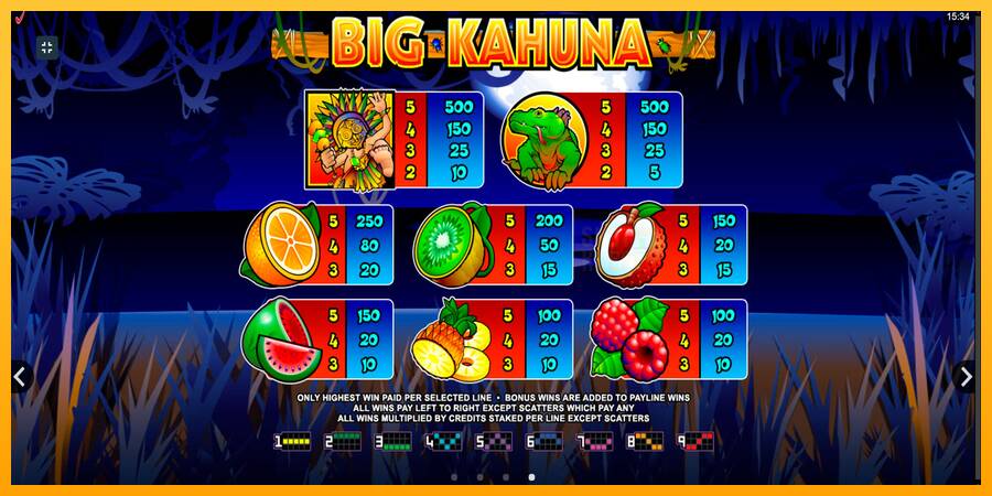 Big Kahuna machine à sous pour de largent, image 7