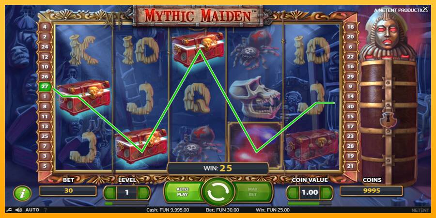 Mythic Maiden machine à sous pour de largent, image 2