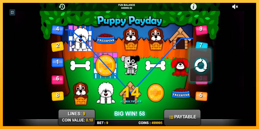 Puppy Payday machine à sous pour de largent, image 2