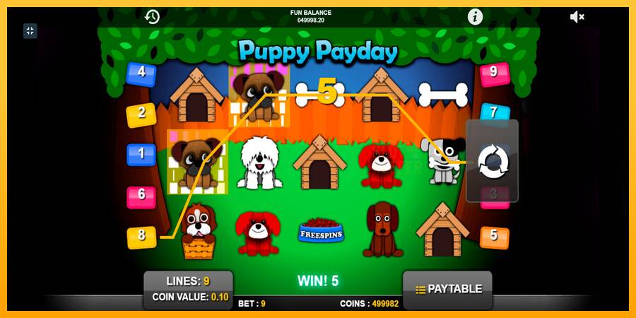 Puppy Payday machine à sous pour de largent, image 3