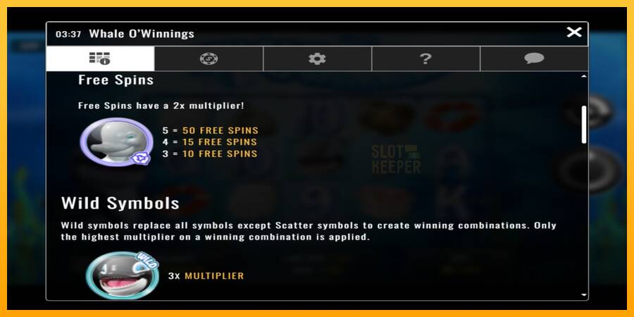 Whale O’Winnings machine à sous pour de largent, image 3