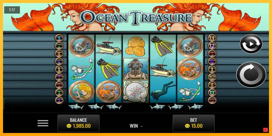 Ocean Treasure machine à sous pour de largent, image 1