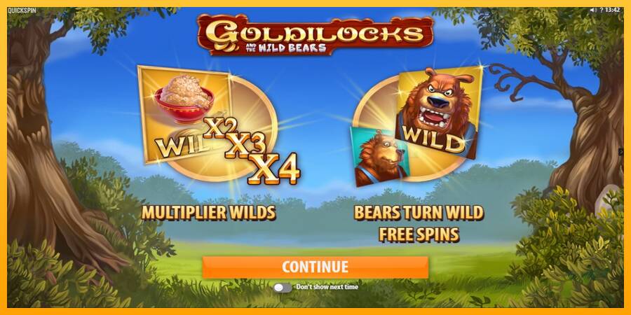 Goldilocks and the Wild Bears machine à sous pour de largent, image 1