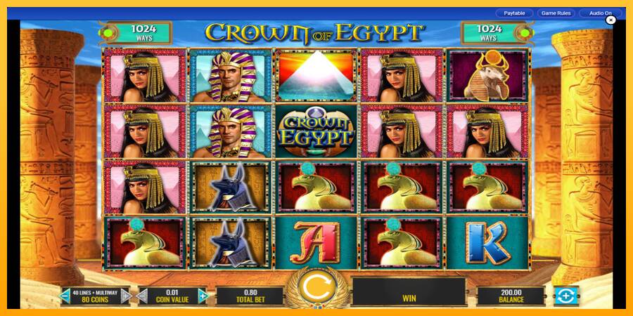 Crown of Egypt machine à sous pour de largent, image 1