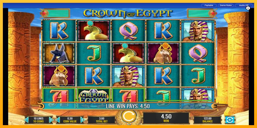 Crown of Egypt machine à sous pour de largent, image 3