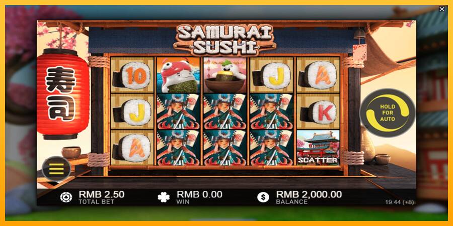 Samurai Sushi machine à sous pour de largent, image 2