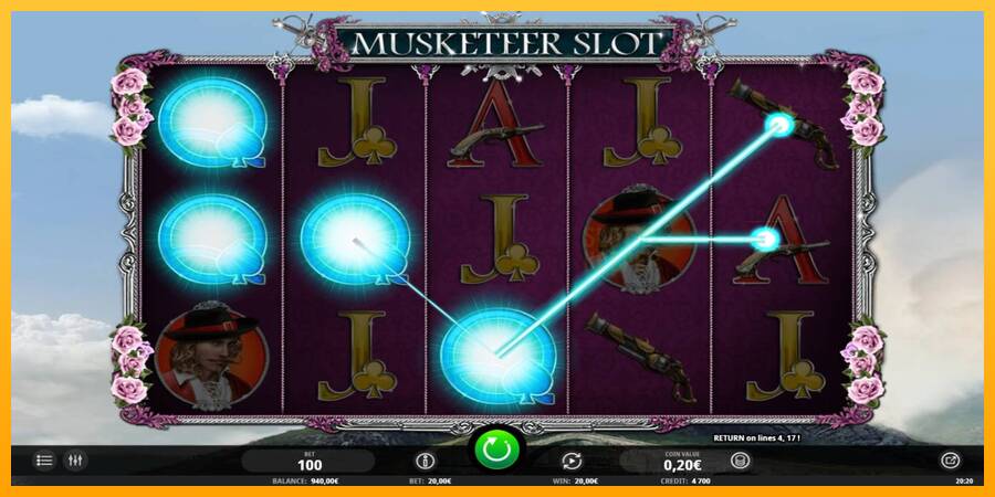 Musketeer Slot machine à sous pour de largent, image 3