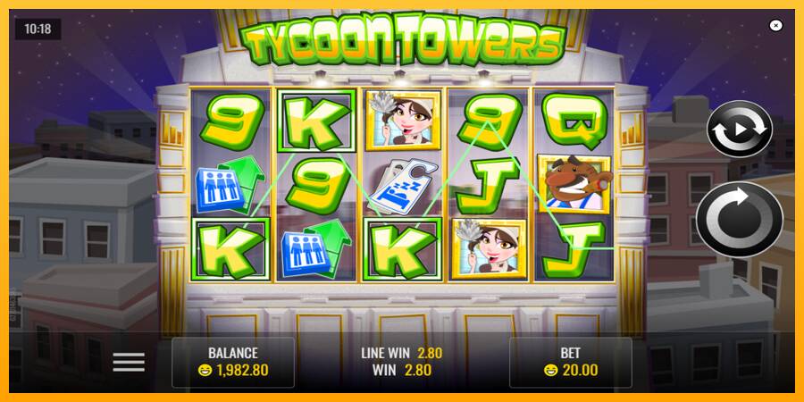 Tycoon Towers machine à sous pour de largent, image 3