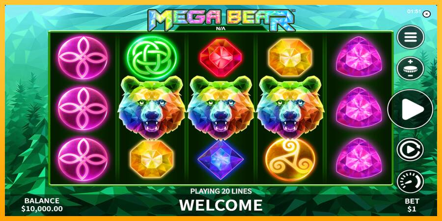 Mega Bear machine à sous pour de largent, image 2