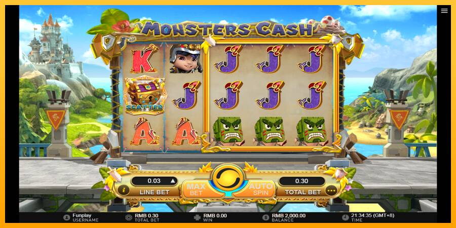 Monsters Cash machine à sous pour de largent, image 2