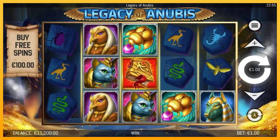 Legacy of Anubis machine à sous pour de largent, image 2