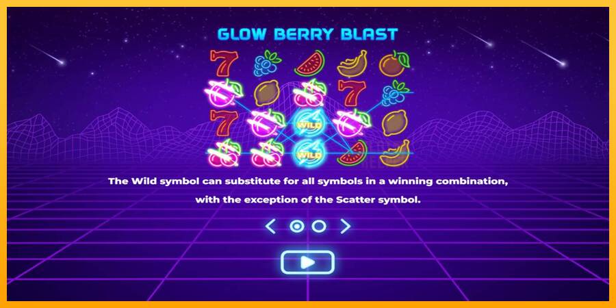 Glow Berry Blast machine à sous pour de largent, image 1