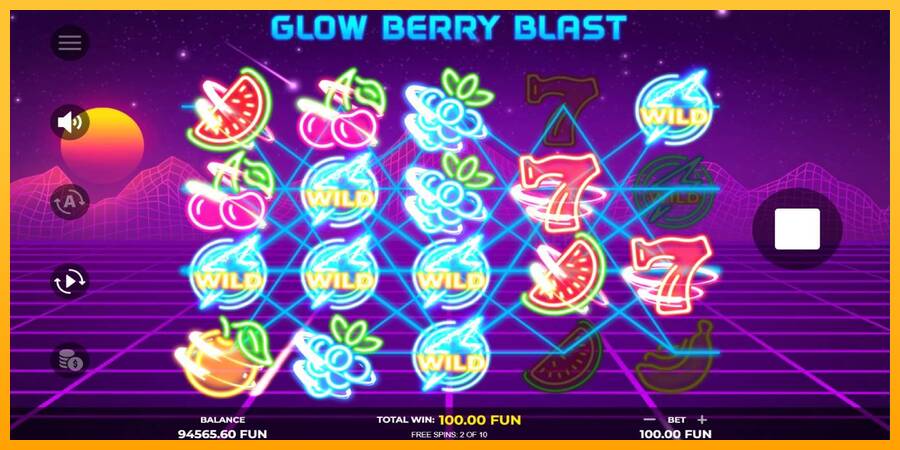 Glow Berry Blast machine à sous pour de largent, image 4