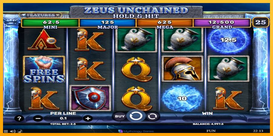 Zeus Unchained - Hold & Hit machine à sous pour de largent, image 2