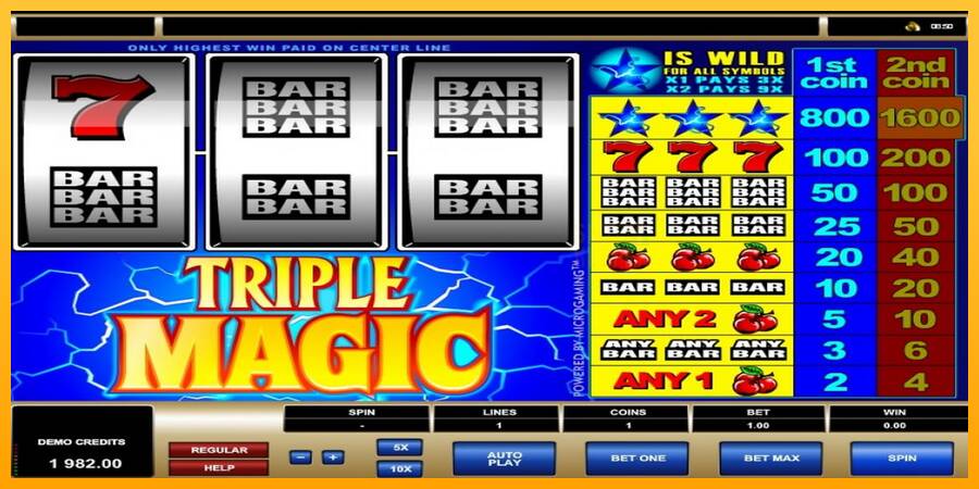 Triple Magic machine à sous pour de largent, image 6