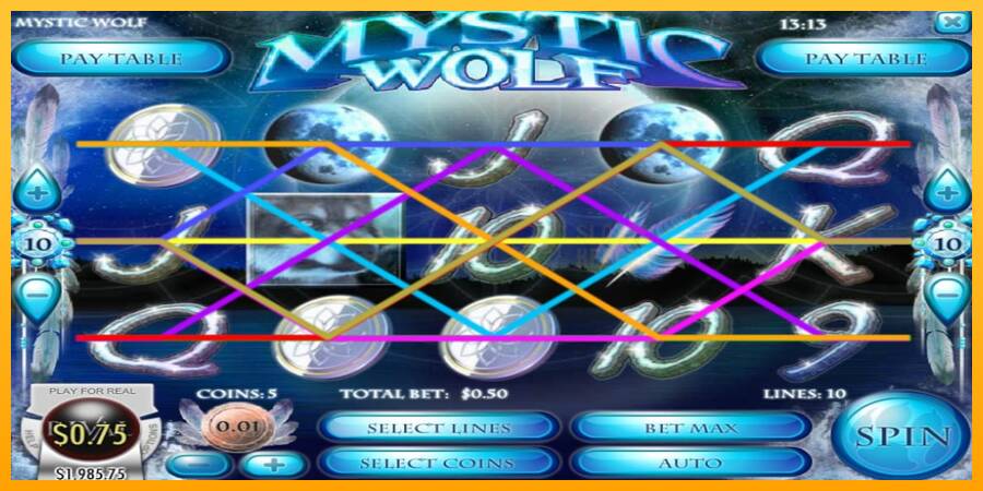 Mystic Wolf machine à sous pour de largent, image 2