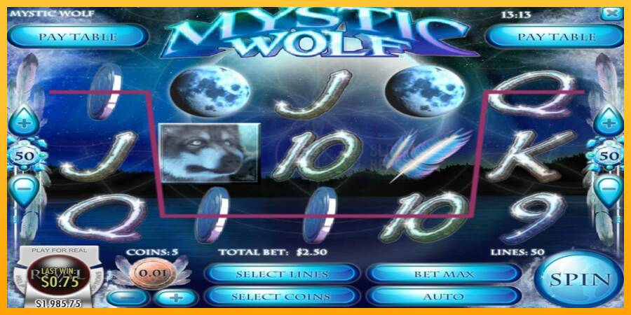 Mystic Wolf machine à sous pour de largent, image 3