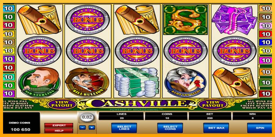 Cashville machine à sous pour de largent, image 1