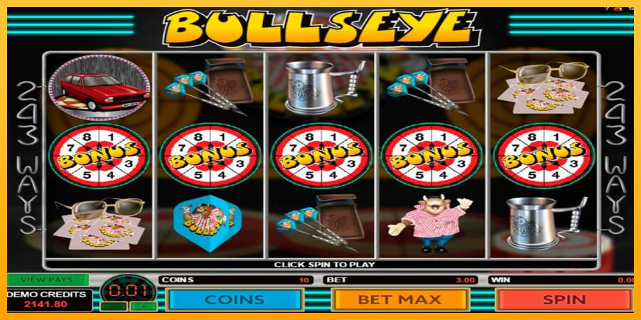 Bullseye machine à sous pour de largent, image 1