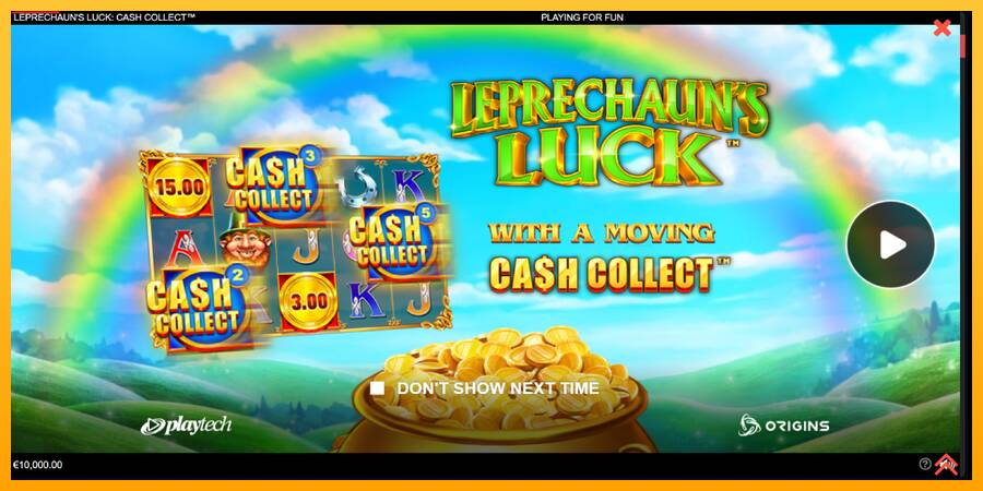 Leprechauns Luck Cash Collect Megaways PowerPlay Jackpot machine à sous pour de largent, image 1