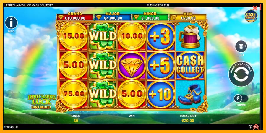 Leprechauns Luck Cash Collect Megaways PowerPlay Jackpot machine à sous pour de largent, image 2