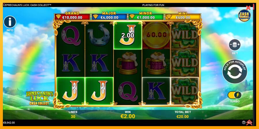 Leprechauns Luck Cash Collect Megaways PowerPlay Jackpot machine à sous pour de largent, image 3