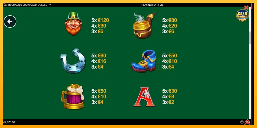 Leprechauns Luck Cash Collect Megaways PowerPlay Jackpot machine à sous pour de largent, image 5