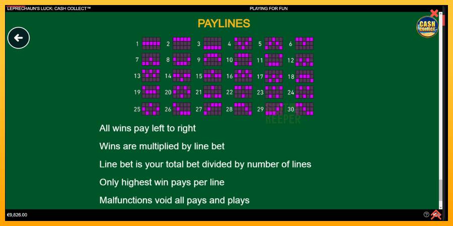 Leprechauns Luck Cash Collect Megaways PowerPlay Jackpot machine à sous pour de largent, image 7