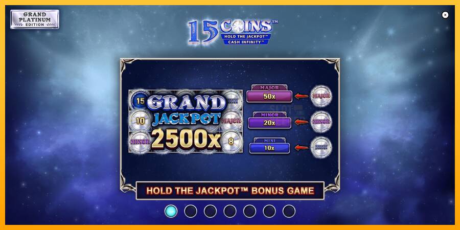 15 Coins Grand Platinum Edition machine à sous pour de largent, image 1