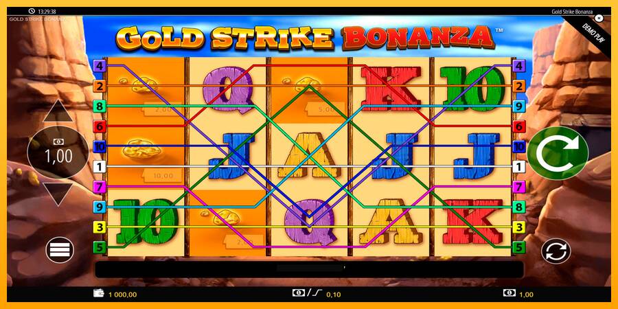 Gold Strike Bonanza machine à sous pour de largent, image 1