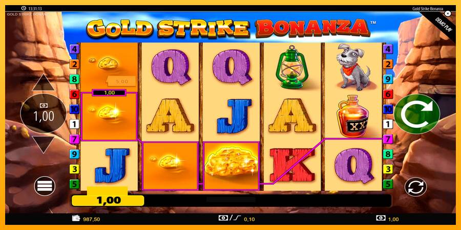 Gold Strike Bonanza machine à sous pour de largent, image 5