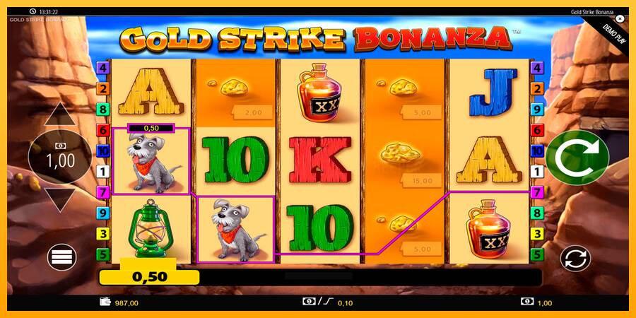 Gold Strike Bonanza machine à sous pour de largent, image 6