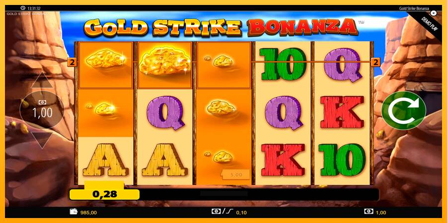 Gold Strike Bonanza machine à sous pour de largent, image 7