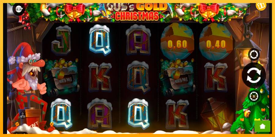 Guss Gold Christmas machine à sous pour de largent, image 5